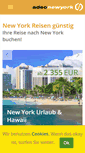 Mobile Screenshot of newyork-reisen.de